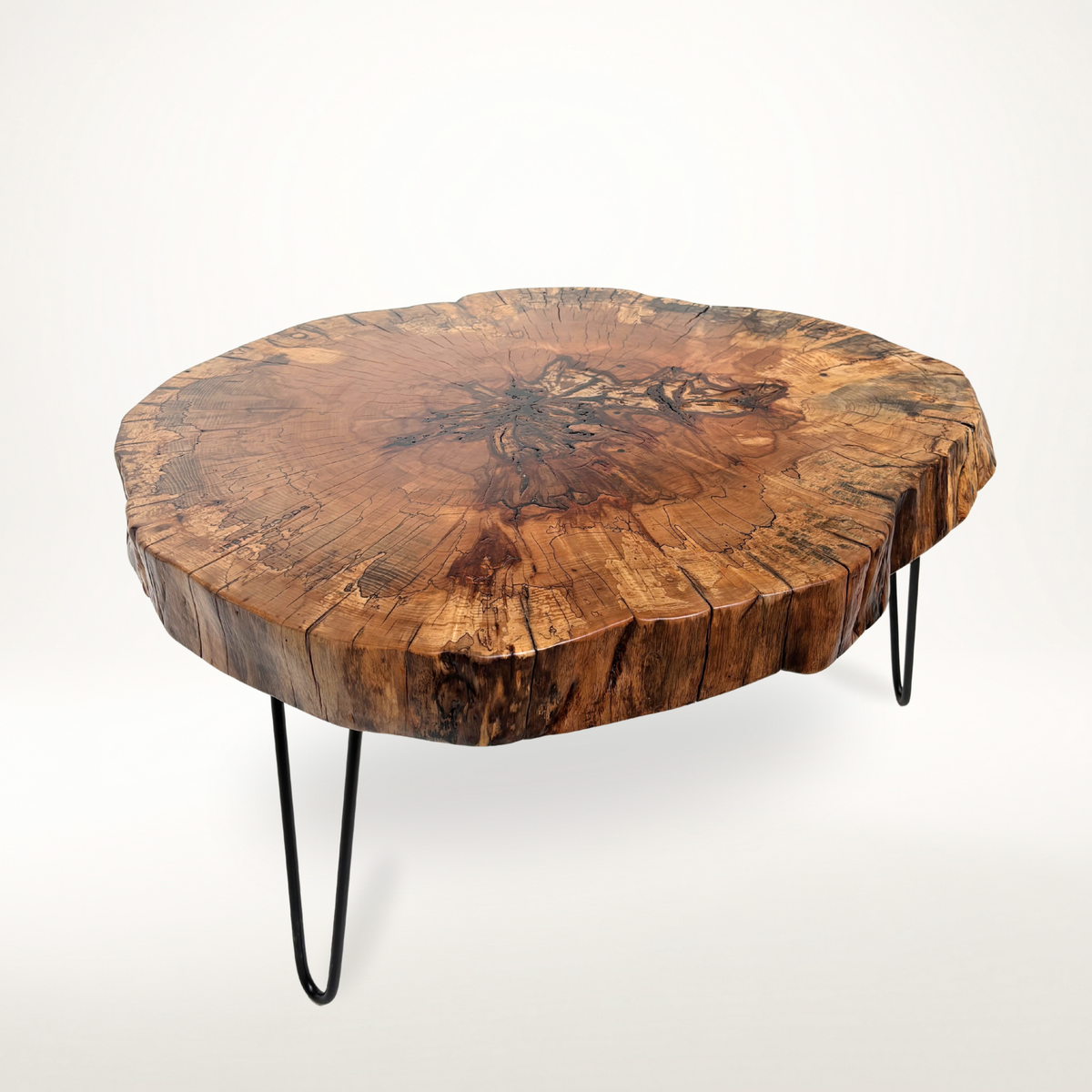 AX373 tölgyfa dohányzóasztal 89cm