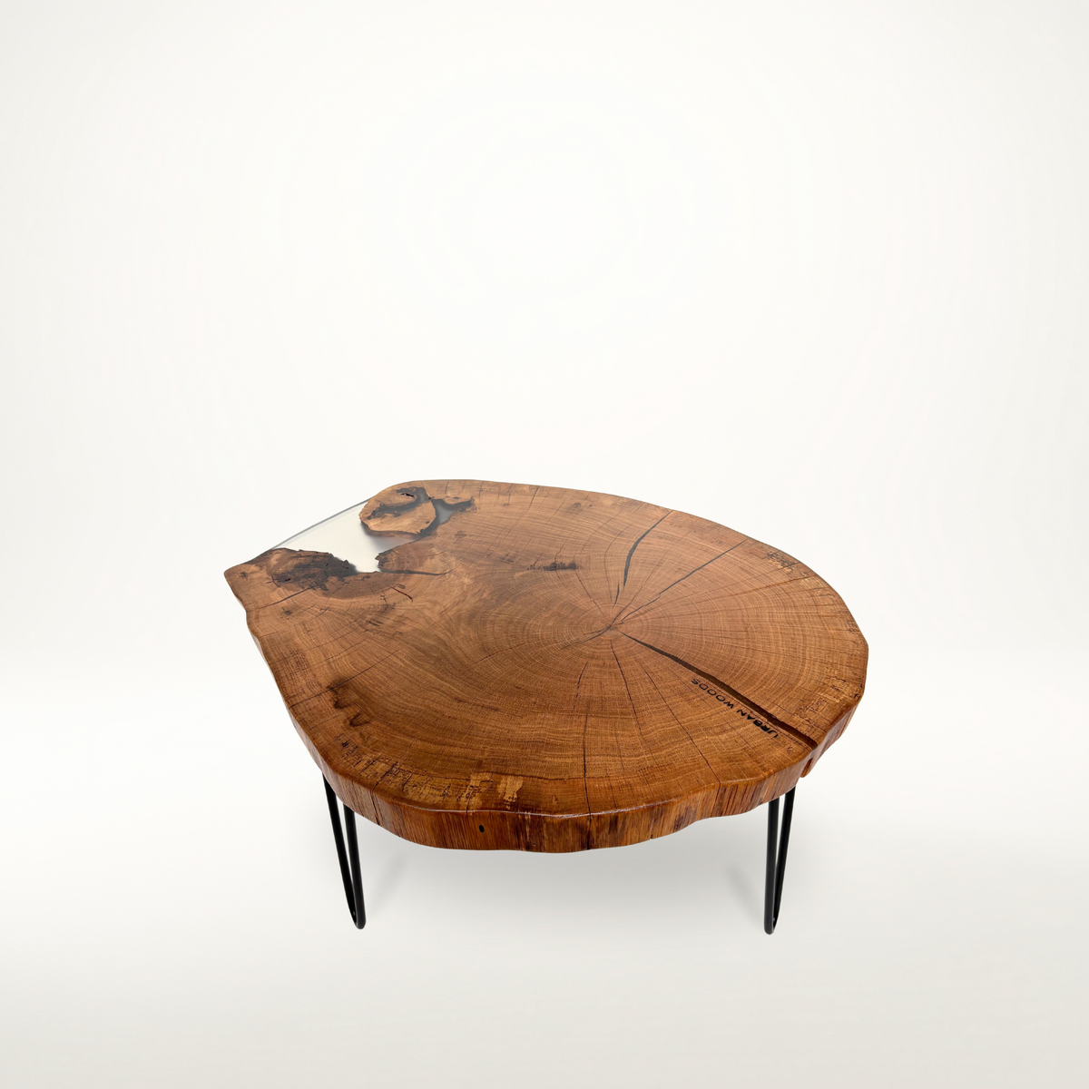 AX373 tölgyfa dohányzóasztal 89cm