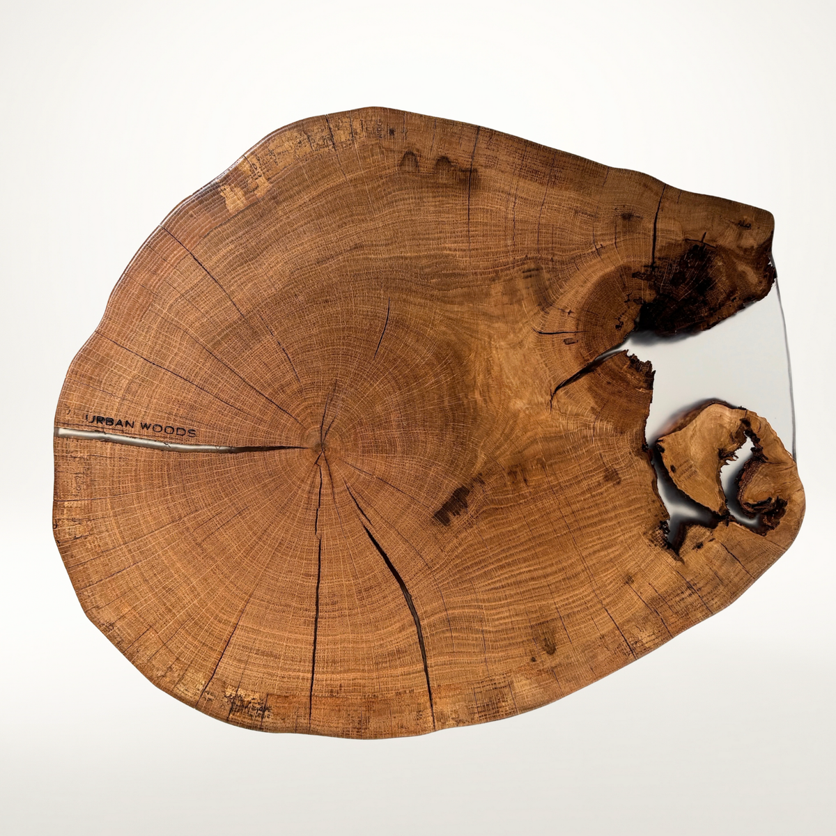 AX373 tölgyfa dohányzóasztal 89cm