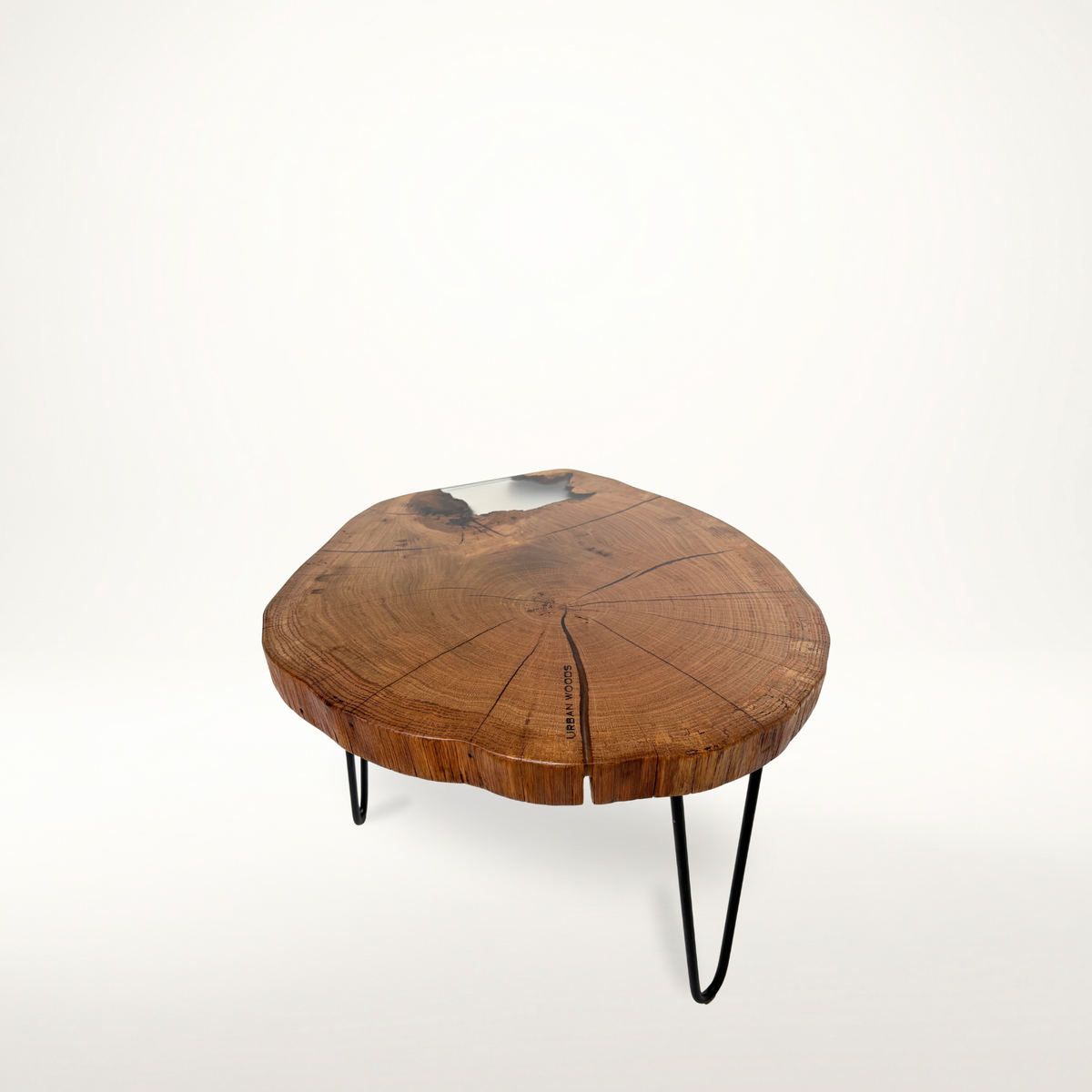 AX373 tölgyfa dohányzóasztal 89cm
