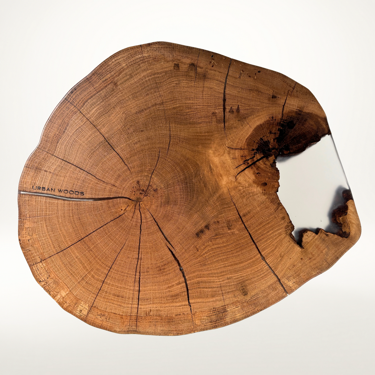 AX373 tölgyfa dohányzóasztal 89cm