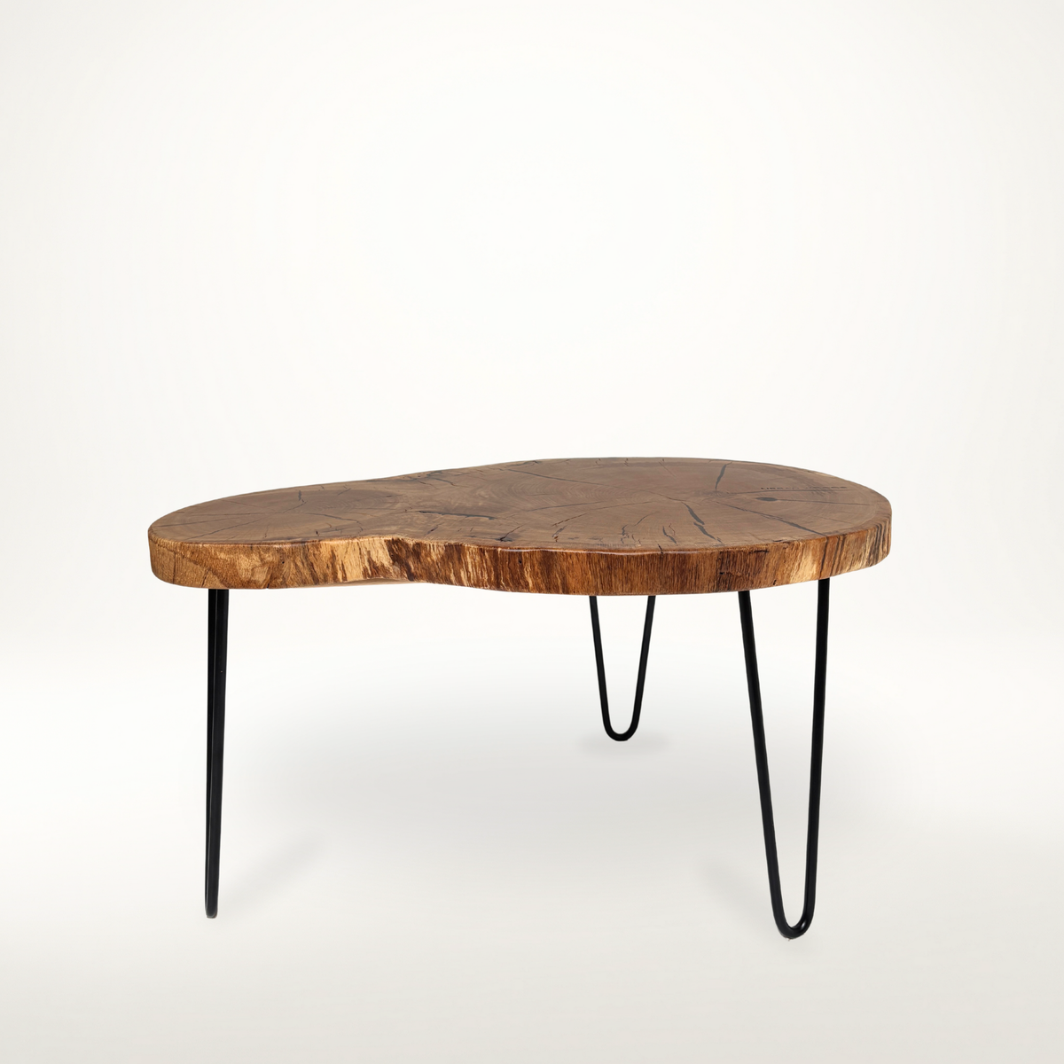AX330 tölgyfa dohányzóasztal, 68 cm