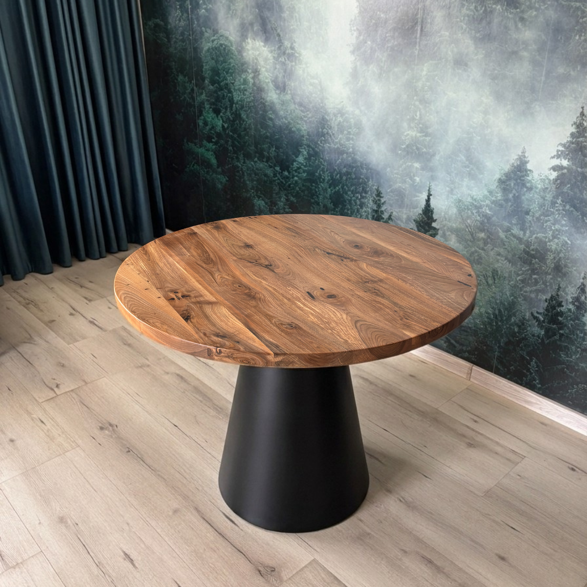 AX269 diófapultos étkezőasztal 100cm