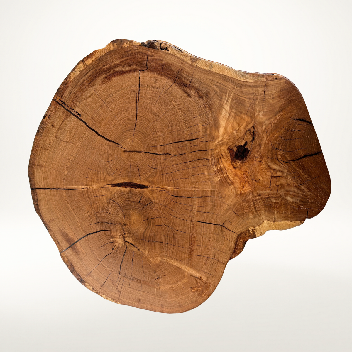 AX373 tölgyfa dohányzóasztal 89cm