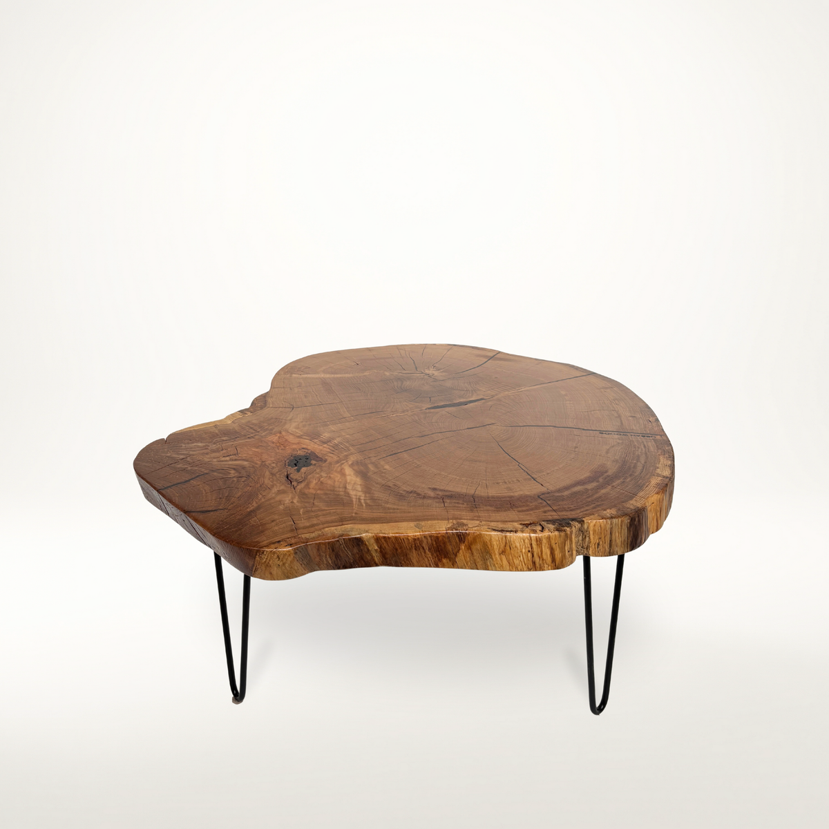 AX373 tölgyfa dohányzóasztal 89cm