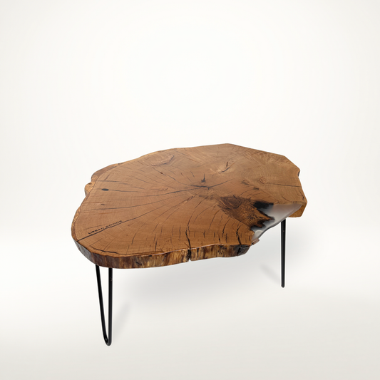 AX358 tölgy dohányzóasztal 81cm