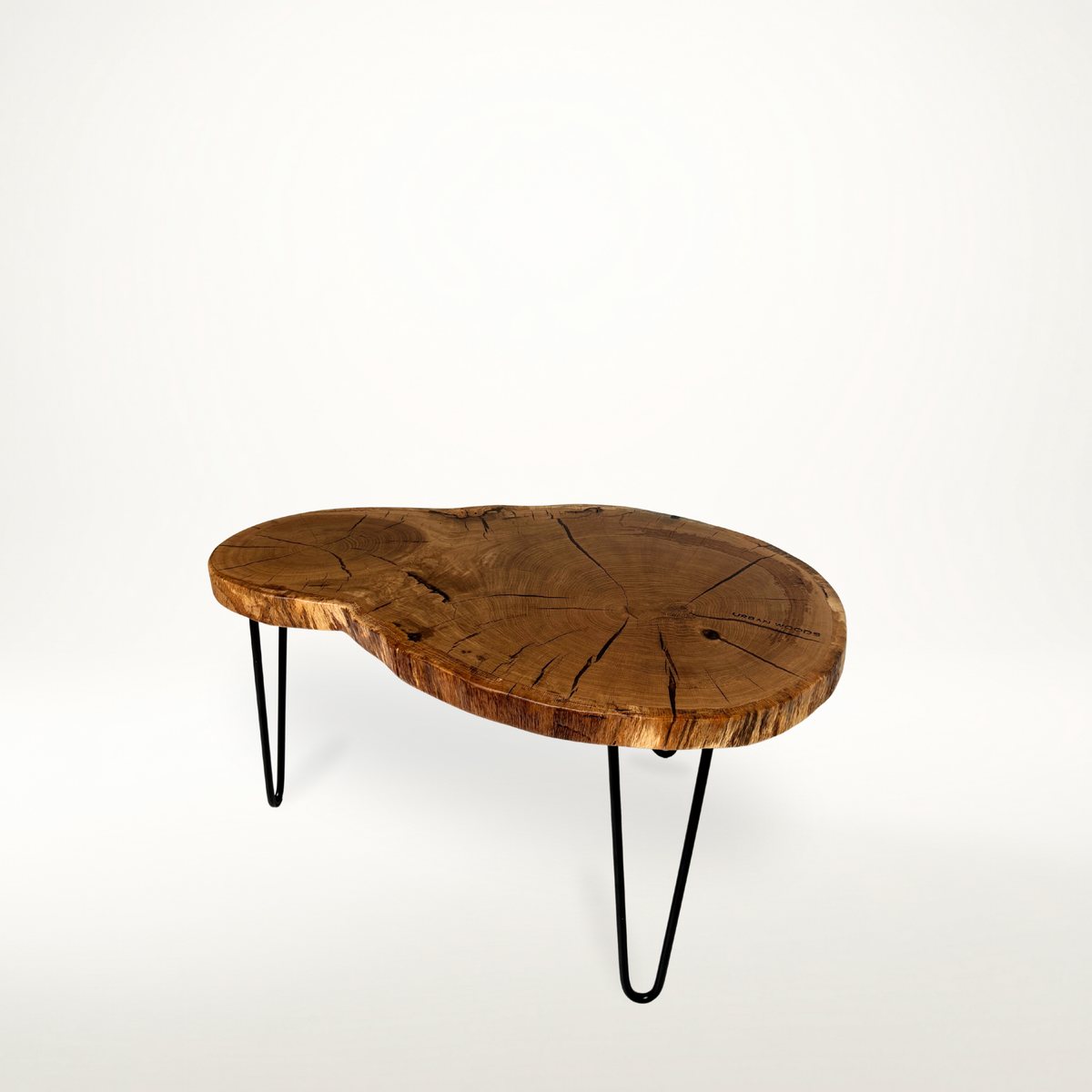 AX330 tölgyfa dohányzóasztal, 68 cm